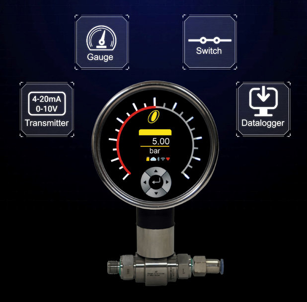 The world’s first IIoT pressure gauge now available from PVL